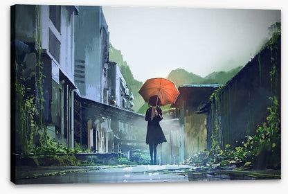 Waiting in the alley