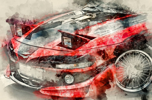Revs in red