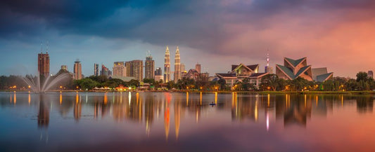 Kuala Lumpur sundown