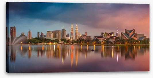 Kuala Lumpur sundown