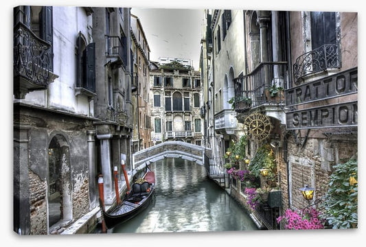 Bridging the canal