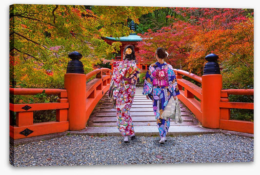 To the temple