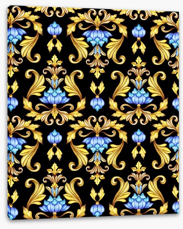 Gold leaf lotus