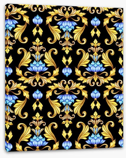 Gold leaf lotus