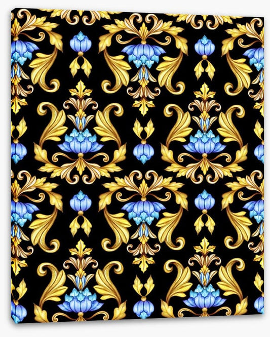Gold leaf lotus