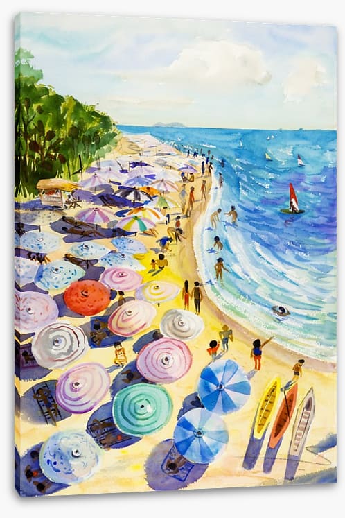 Umbrella beach