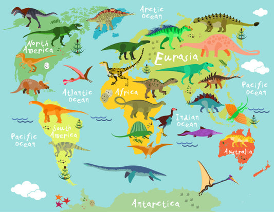Dinosaurs of the world