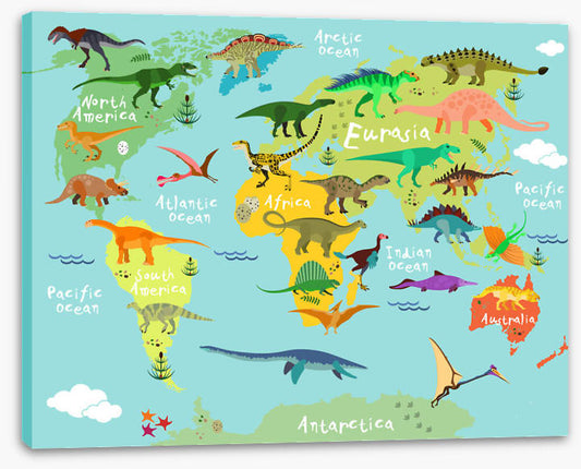Dinosaurs of the world