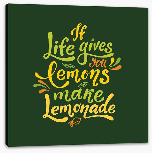 Make lemonade