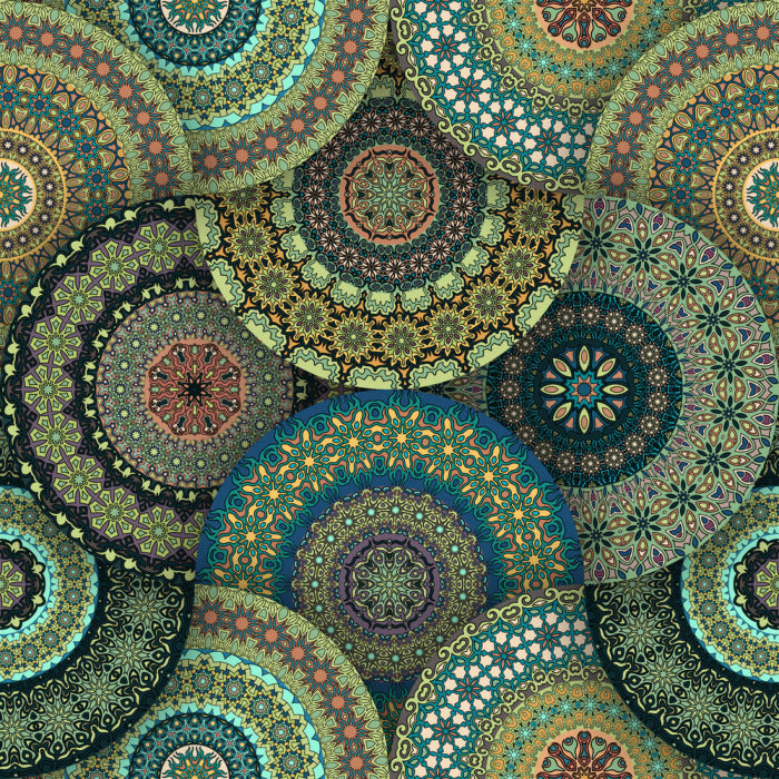 Green mandala mystery