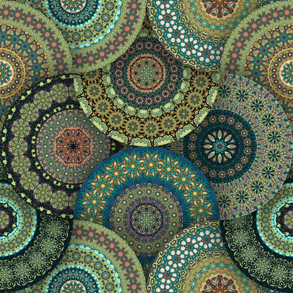 Green mandala mystery