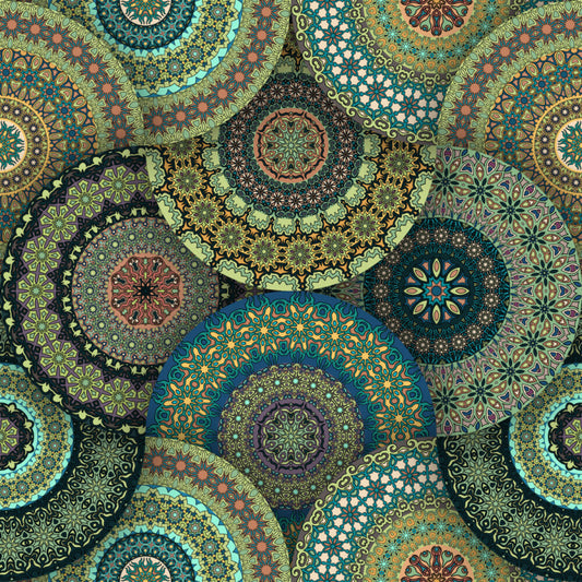 Green mandala mystery