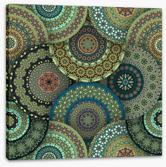 Green mandala mystery