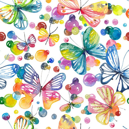 Bubbly butterflies
