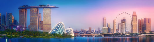 Singapore blush panorama