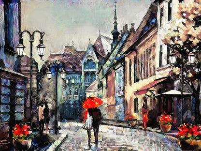 Umbrellas in Budapest