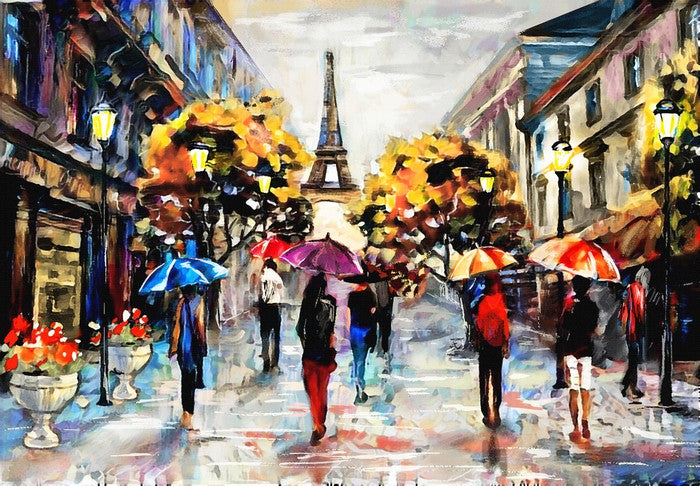 Umbrellas in Paris