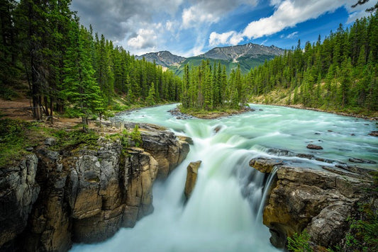 Sunwapta cascades