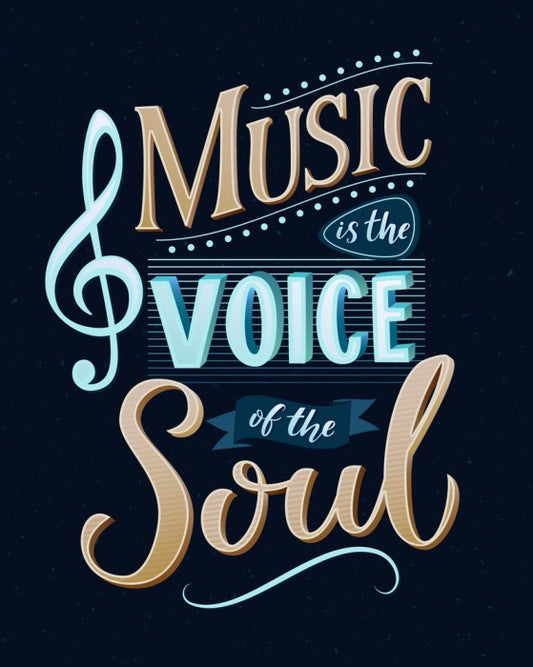 Music is the voice