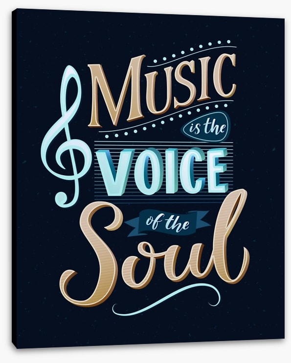 Music is the voice