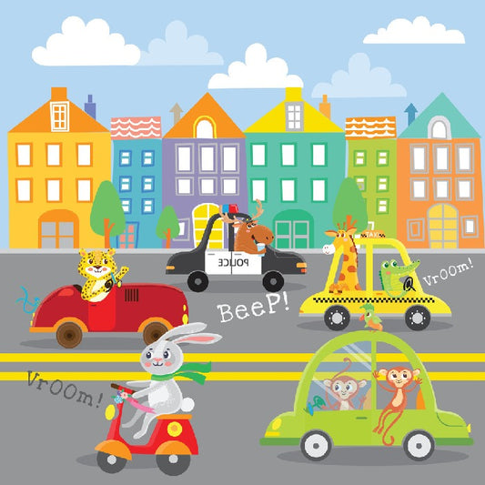 Busy road