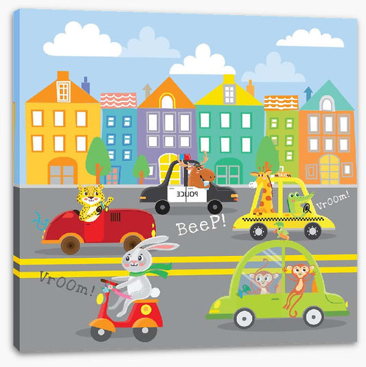 Busy road