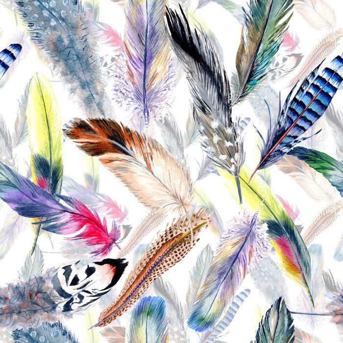 Falling feathers