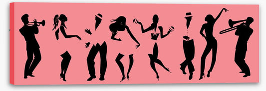 Salsa party panorama