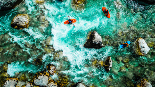 Into the rapids