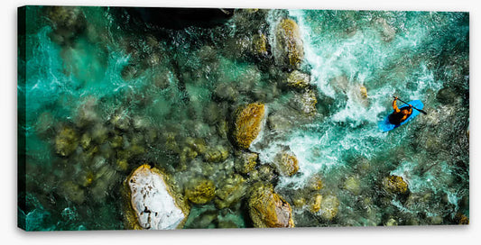 Through the rapids