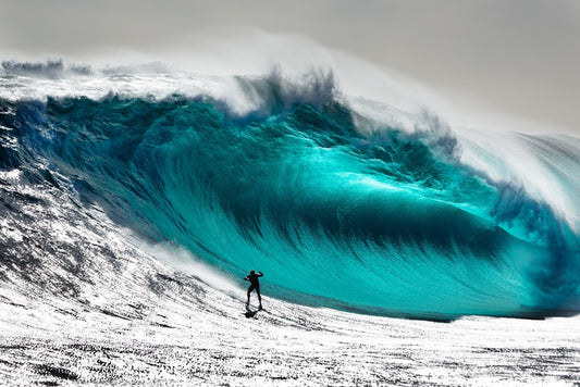 Man versus ocean