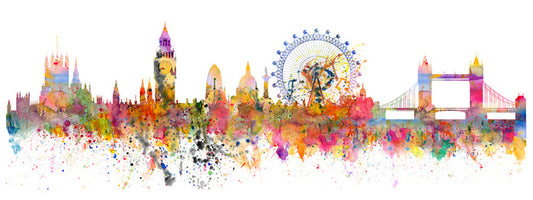 London splash panorama