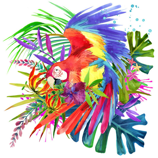 Paradise bloom parrot I