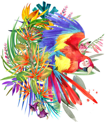 Paradise bloom parrot II