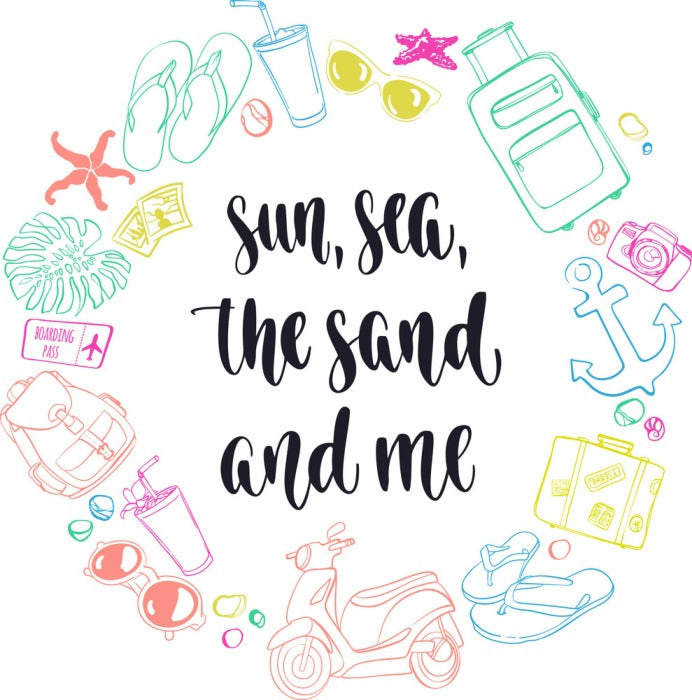 The sand and me