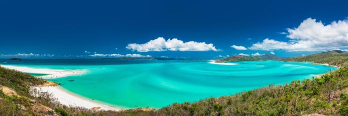 Whitehaven Beach panoramic
