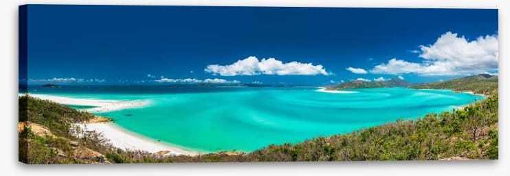 Whitehaven Beach panoramic