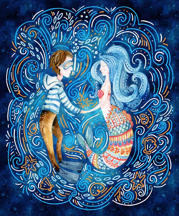 Meeting the mermaid