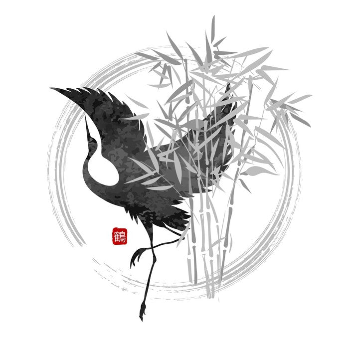 Bamboo crane
