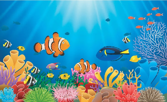 Clownfish coral