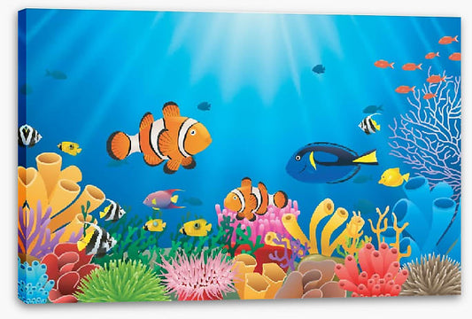 Clownfish coral