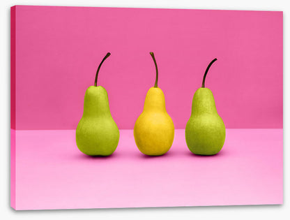 Hot pink pears