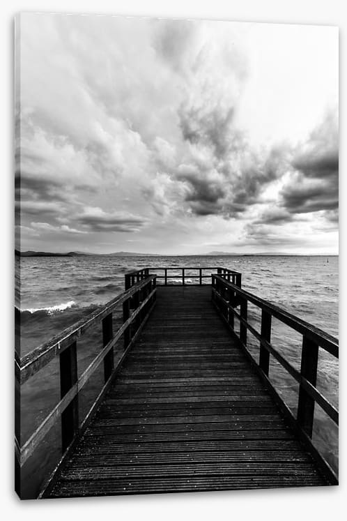 Stormy skies