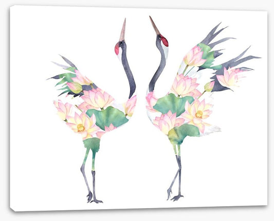 Lotus crane couple