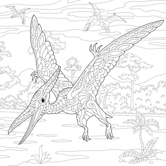 Colour me pterodactyl