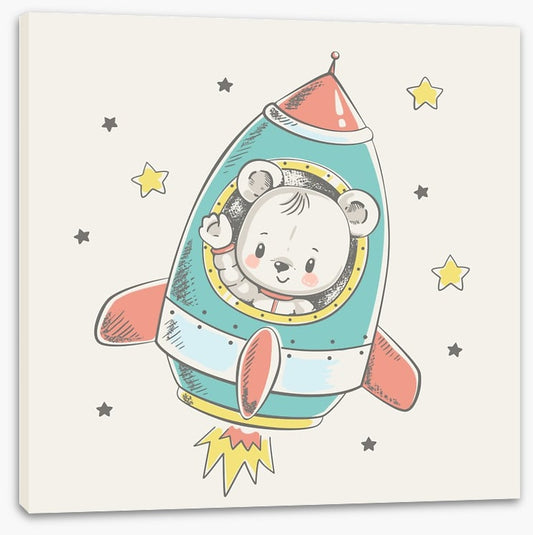 Blast off bear