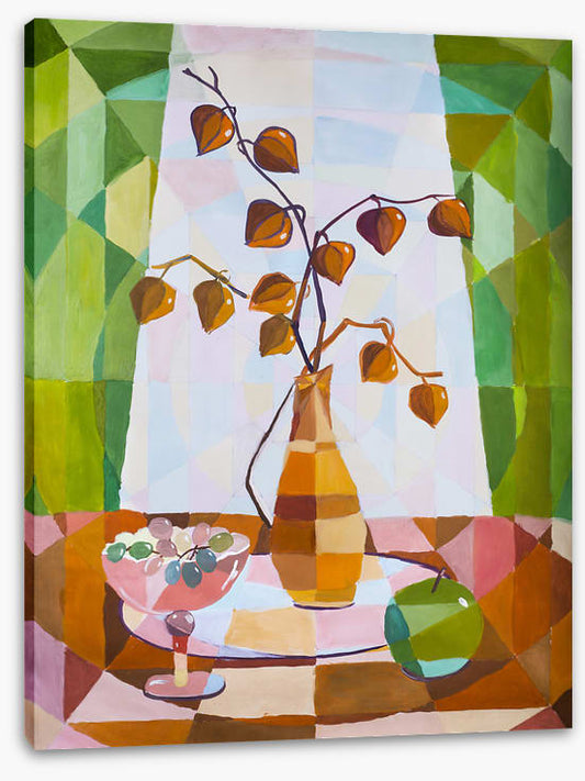 Goldenberry vase