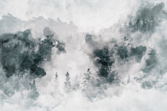Masked by mist
