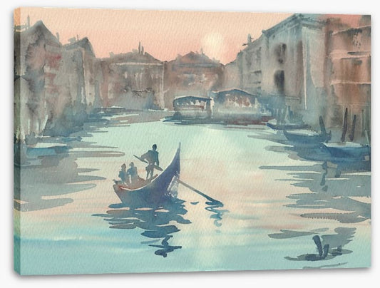 Misty morning gondola
