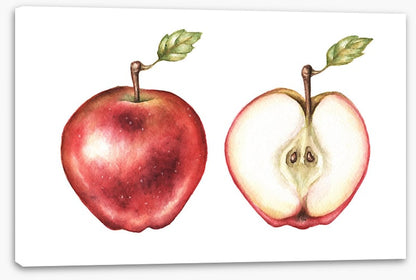 Half past apple